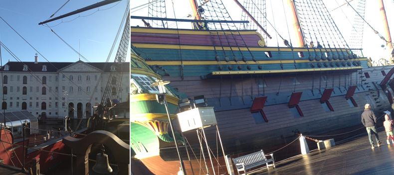 ウェストフリース美術館とアムステルダムの船の博物館