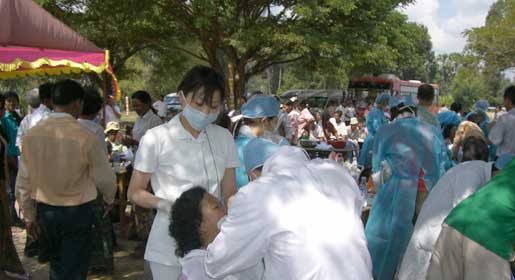カンボジア歯科保健活動