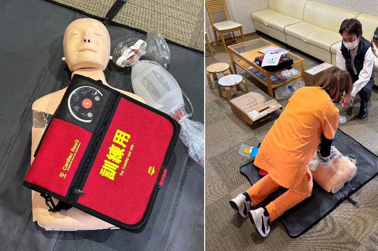 AEDを入替えました